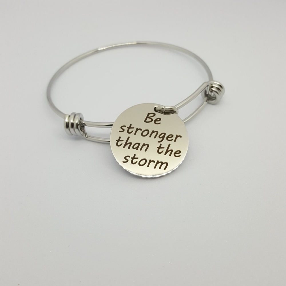 BE STRONGER... Positivity Bangle